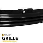1999-2006 Volkswagen Golf MK4 Horizontal Front Grille — Black