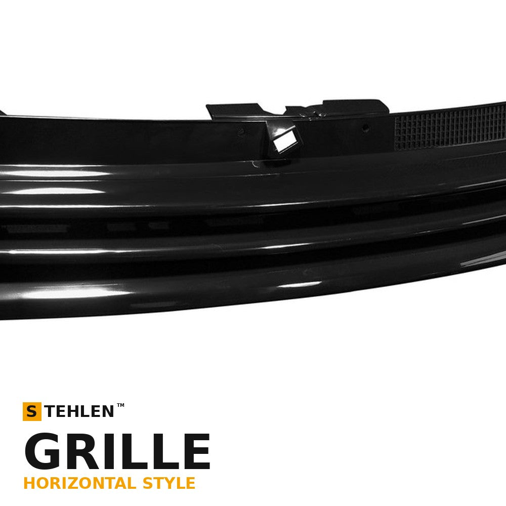 1999-2006 Volkswagen Golf MK4 Horizontal Front Grille — Black