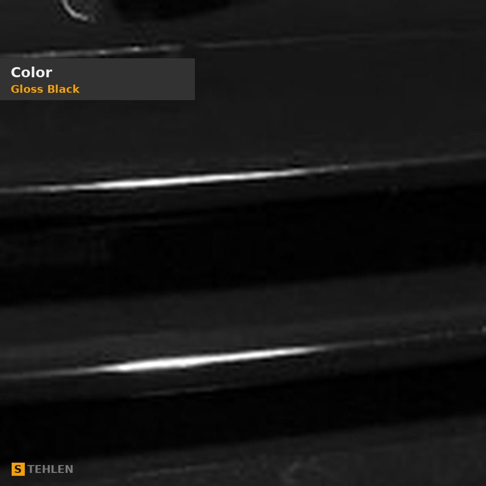 1999-2006 Volkswagen Golf MK4 Horizontal Front Grille — Black — detail