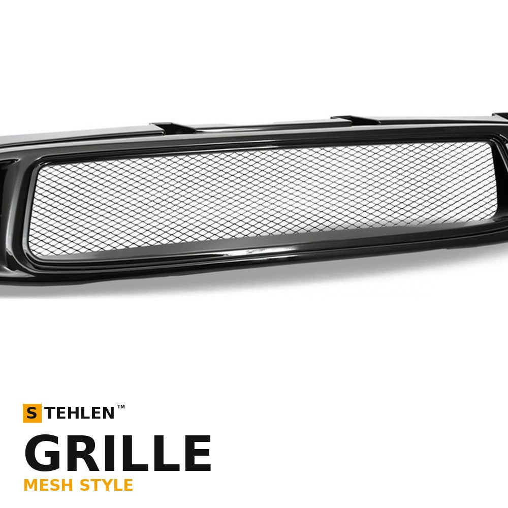 2004-2005 Subaru Impreza Mesh Front Grille — Black