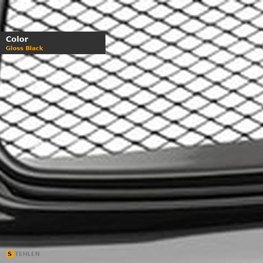 2004-2005 Subaru Impreza Mesh Front Grille — Black — detail