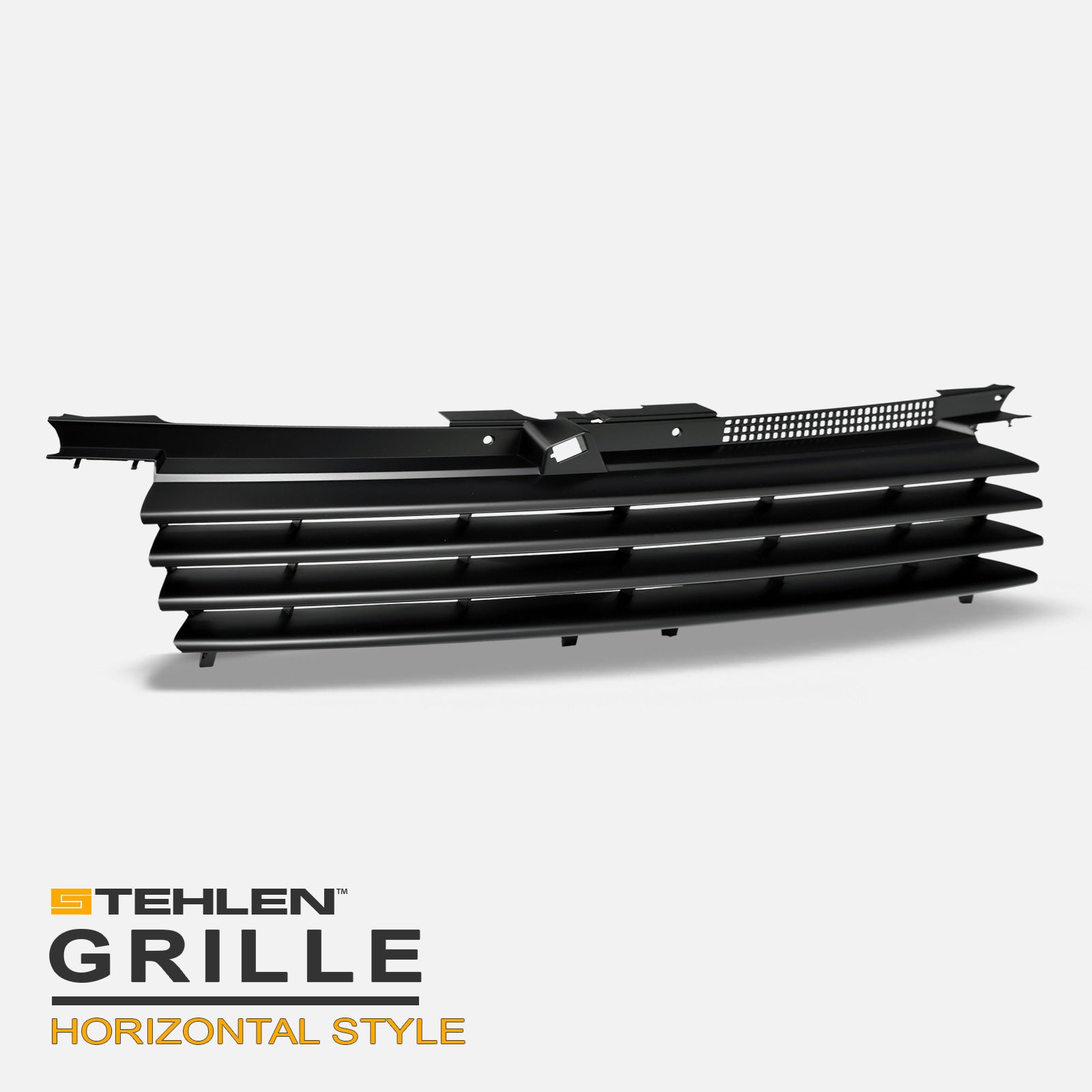 1999-2005 Volkswagen Jetta MK4 Horizontal Front Grille - Matte Black