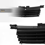 1999-2005 Volkswagen Jetta MK4 Horizontal Front Grille - Matte Black