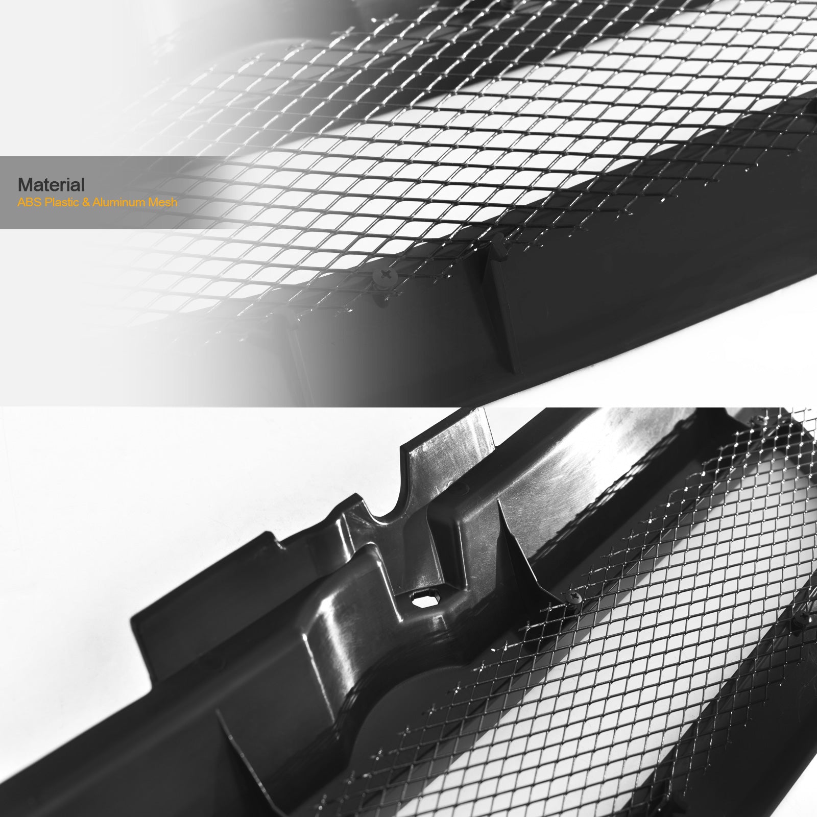 1999-2005 Volkswagen Jetta MK4 Front Grille - Matte Black