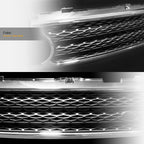 2006-2009 Land Rover Range Rover Front Grille - Chrome Black