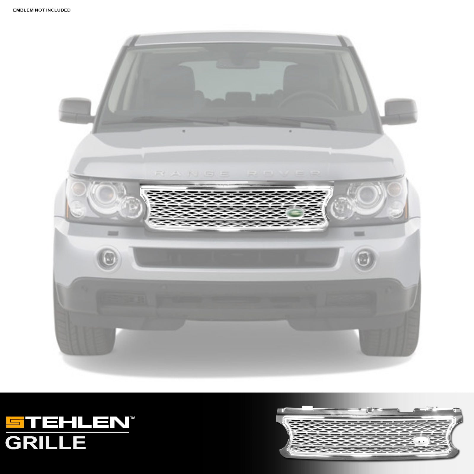 06-09 Land Rover Range Rover Chrome Mesh Front Grille