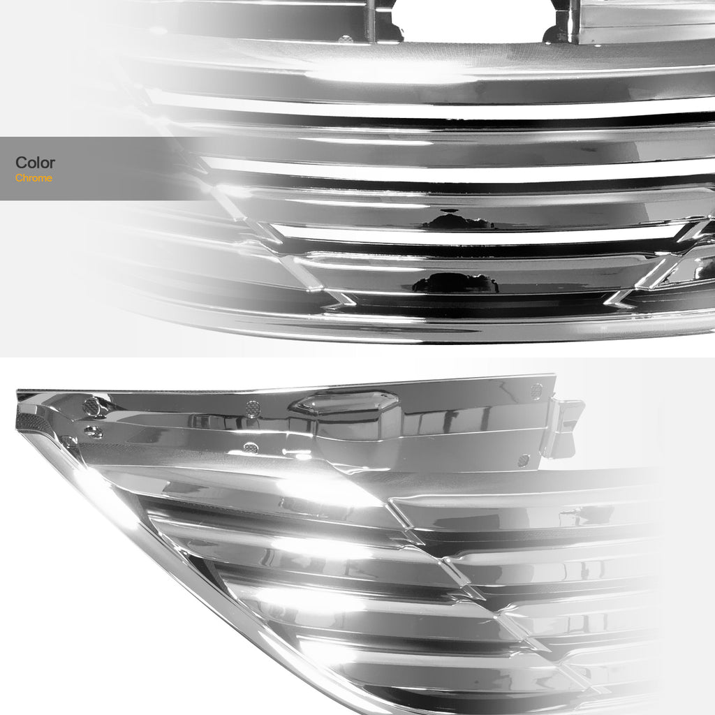 2010-2013 Hyundai Sonata Front Grille - Chrome Finish