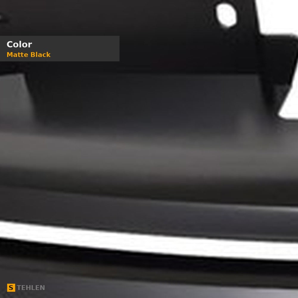 2010-2013 Hyundai Sonata Horizontal Front Grille — Matte Black — detail