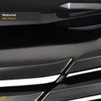 2010-2013 Hyundai Sonata Horizontal Front Grille — Matte Black — detail
