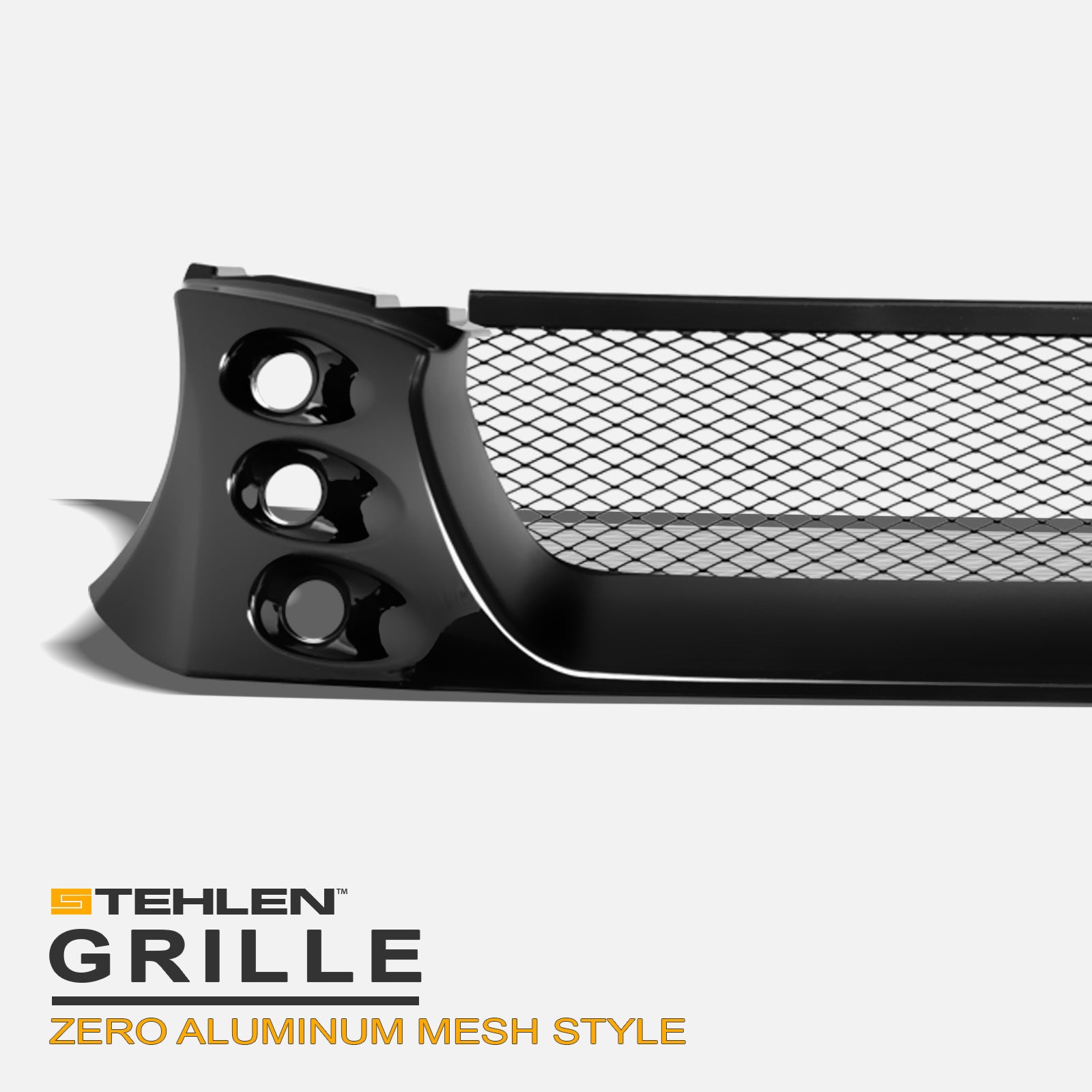 02-03 Subaru Impreza WRX Front Grille - Matte Black Mesh