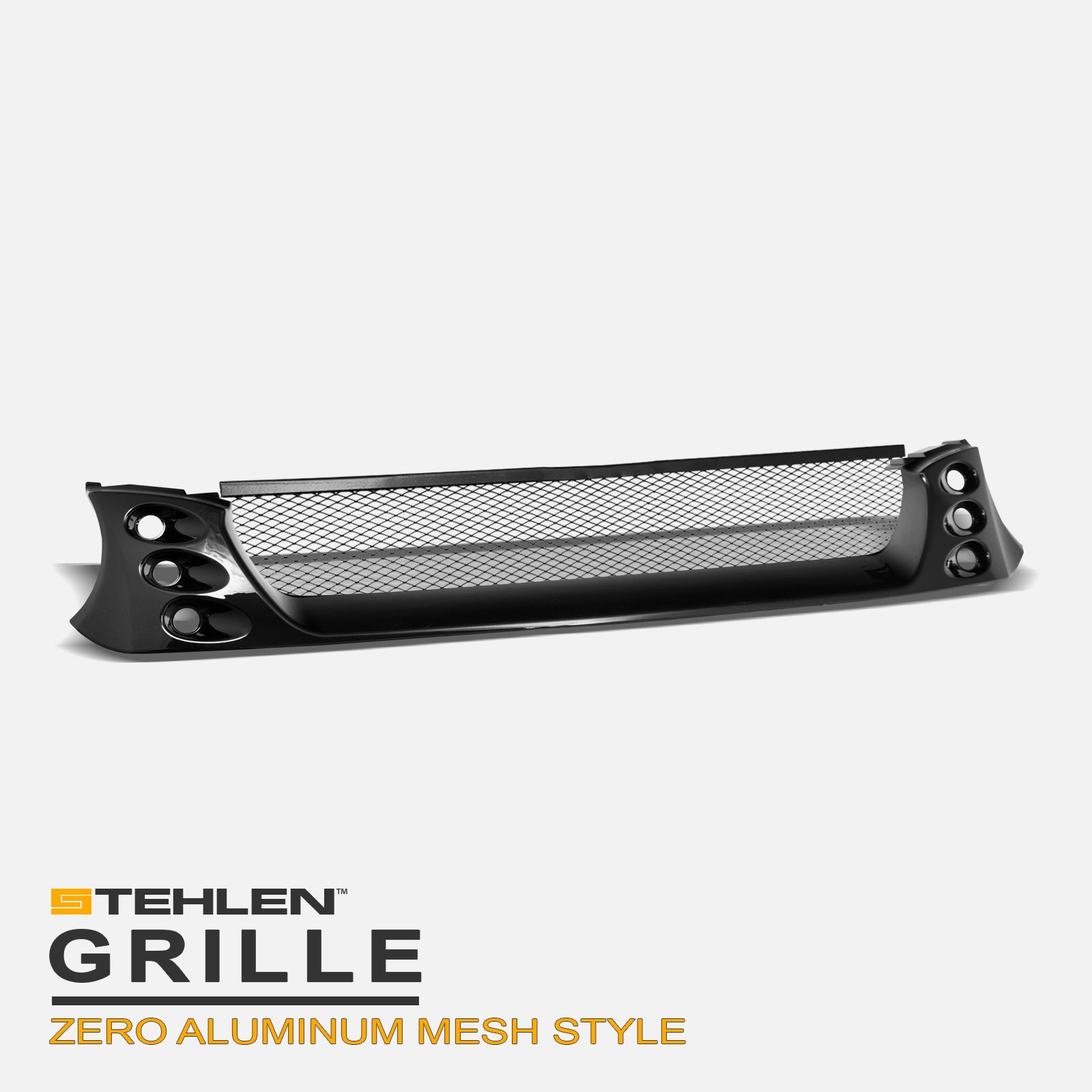 02-03 Subaru Impreza WRX Front Grille - Matte Black Mesh