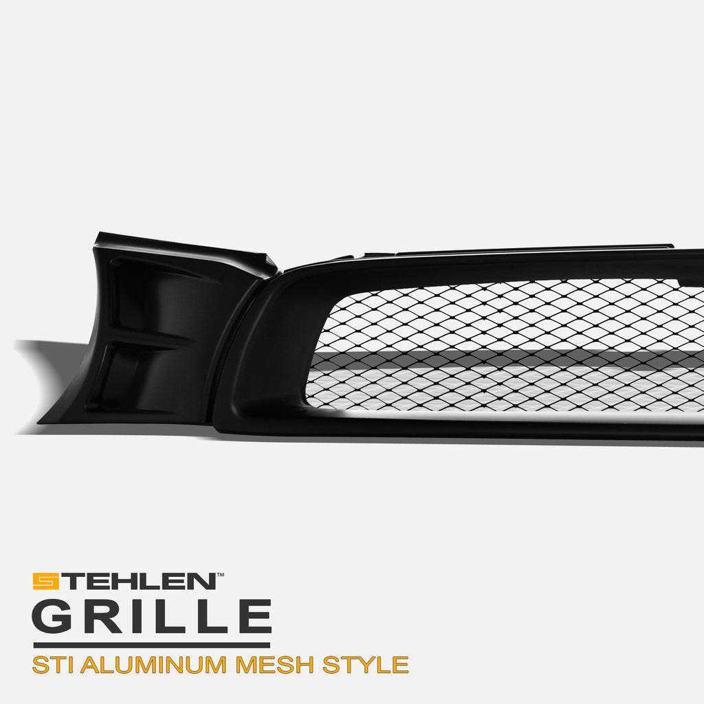 2002-2003 Subaru Impreza WRX Matte Black Front Grille