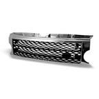 2005-2009 Land Rover LR3 Honeycomb Mesh Front Grille Chrome/Black