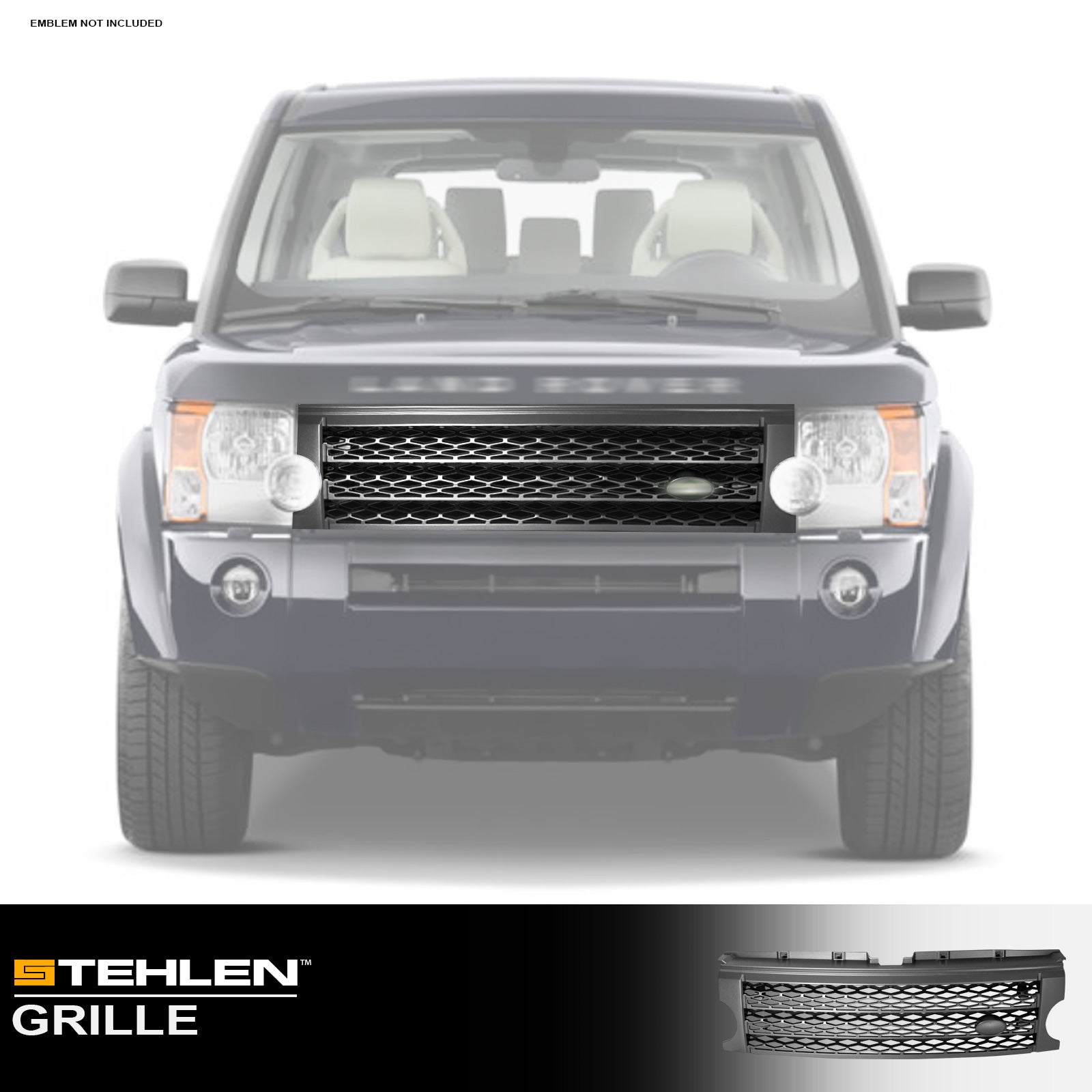 2005-2009 Land Rover LR3 Discovery 3 Front Grille - Replacement