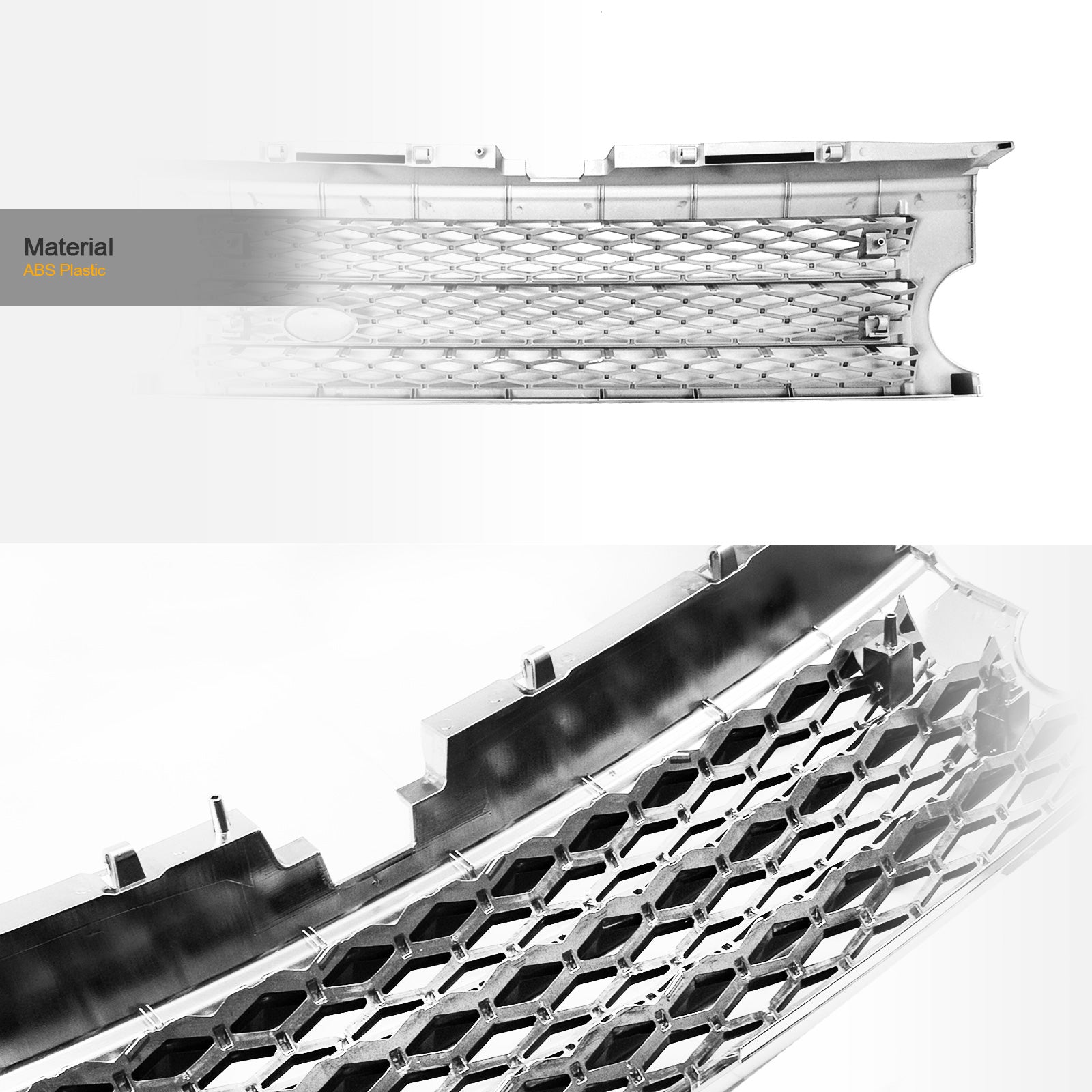 2005-2009 Land Rover LR3 Discovery 3 Front Grille - Replacement