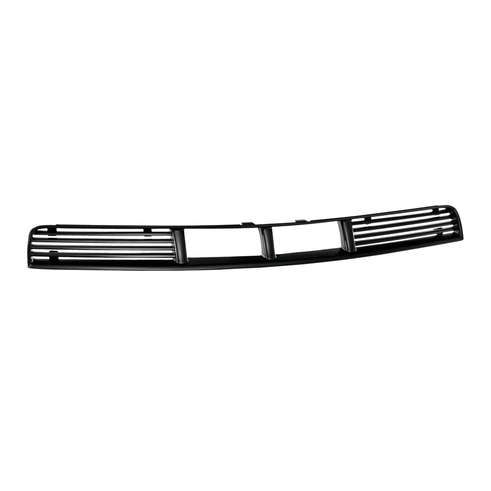 2005-2009 Ford Mustang V6 Horizontal Lower Front Grille — Matte Black — product view