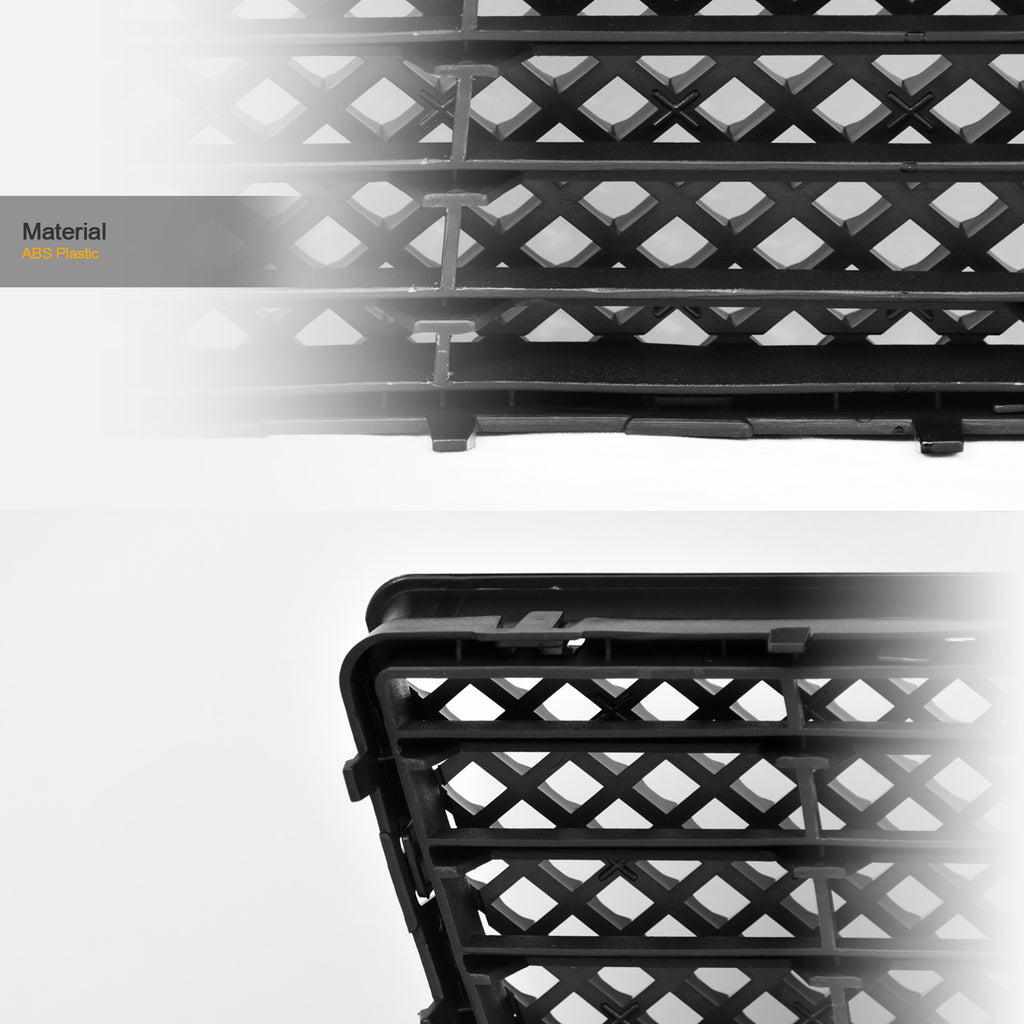 2006-2016 Chevrolet Impala Front Lower Bumper Grille - Black