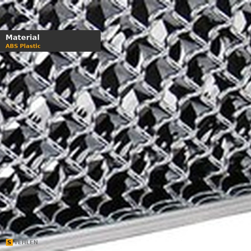 2006-2013 Chevrolet Impala Mesh Style Lower Front Grille — Chrome — detail