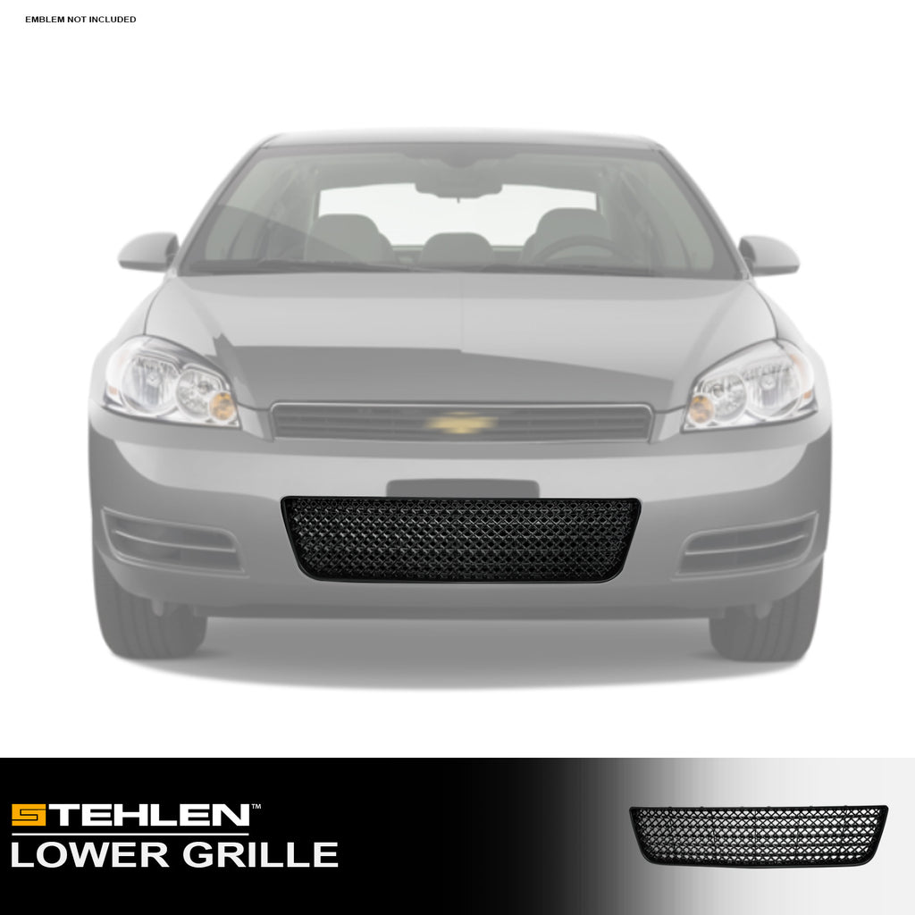 2006-2016 Chevrolet Impala Front Grille - Matte Black