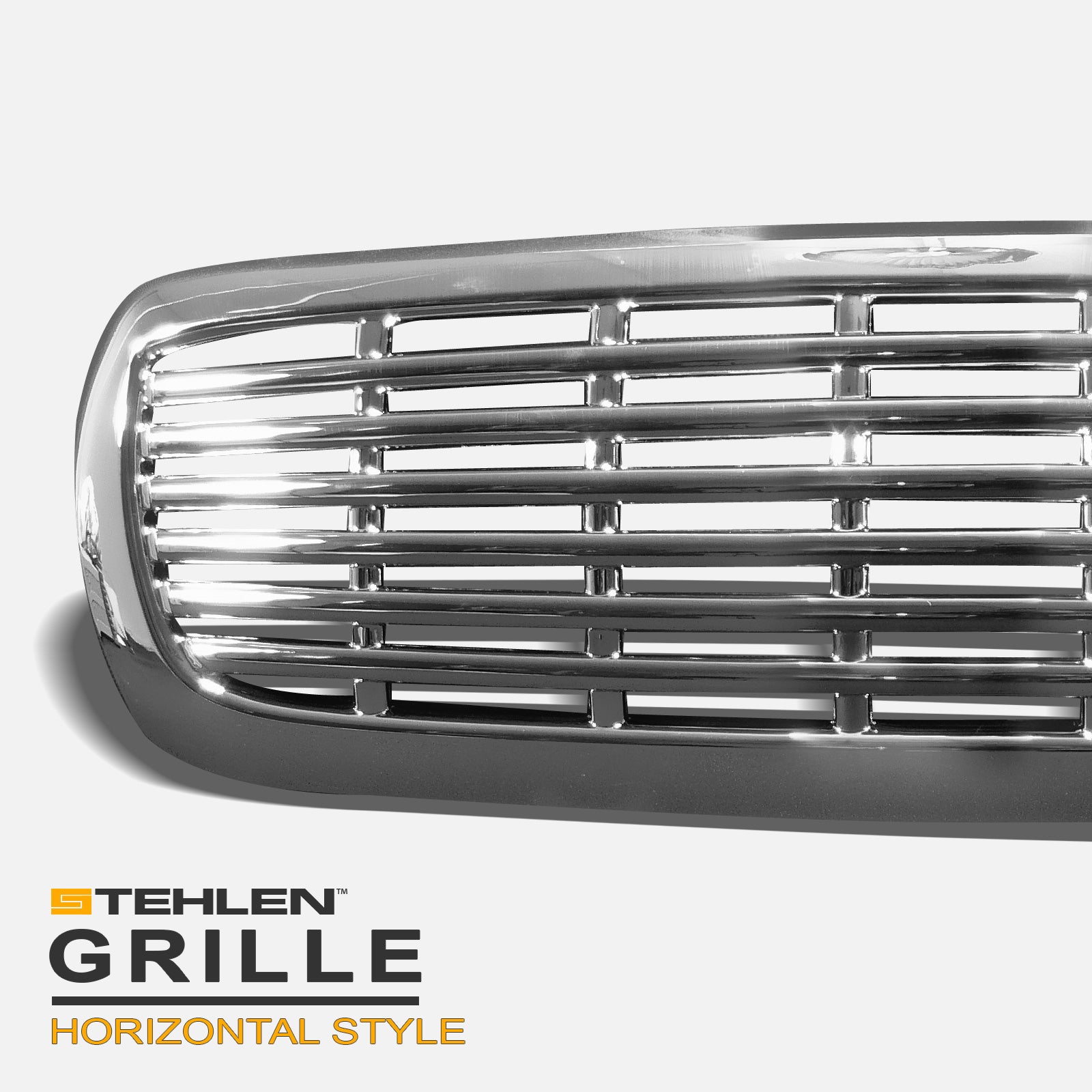 1997-2004 Dodge Dakota Durango Front Grille - Chrome
