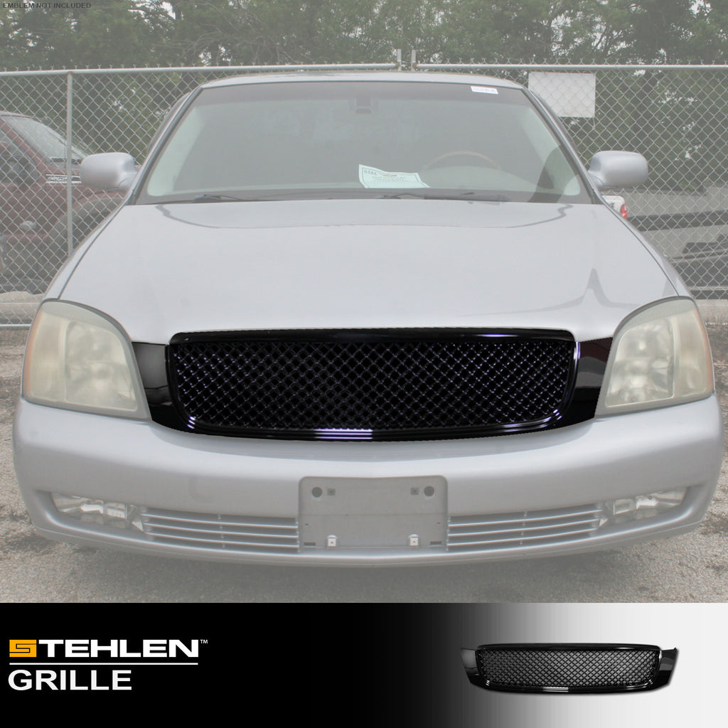 2000-2005 Cadillac DeVille Front Grille - Matte Black