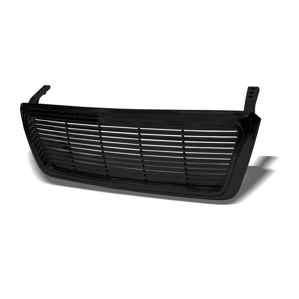 2004-2008 Ford F-150 Horizontal Front Grille — Black — product view