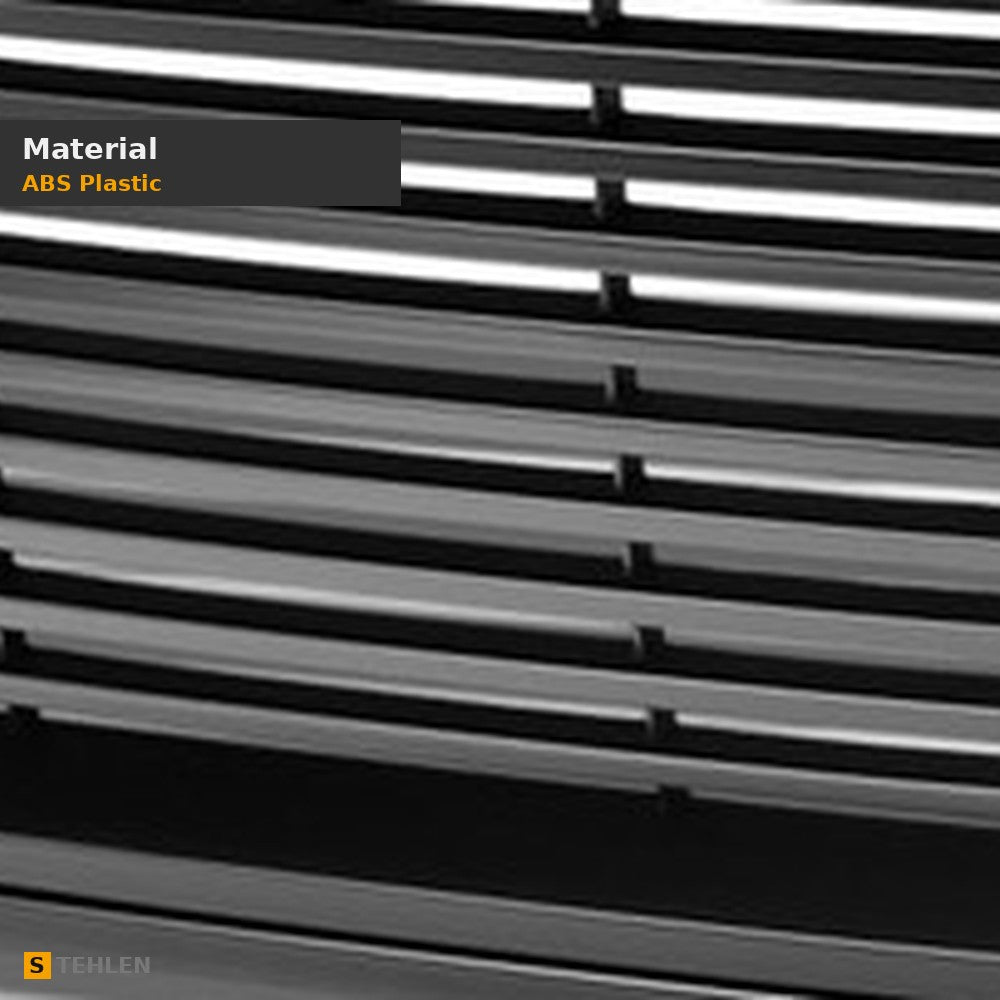 2004-2008 Ford F-150 Horizontal Front Grille — Matte Black — detail