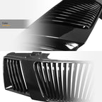 05-08 Nissan Frontier Pathfinder Front Grille - Matte Black