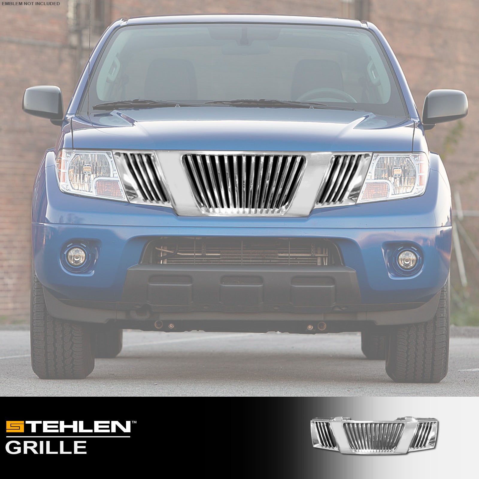 05-08 Nissan Frontier Pathfinder Front Grille - Chrome