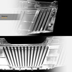 05-08 Nissan Frontier Pathfinder Front Grille - Chrome