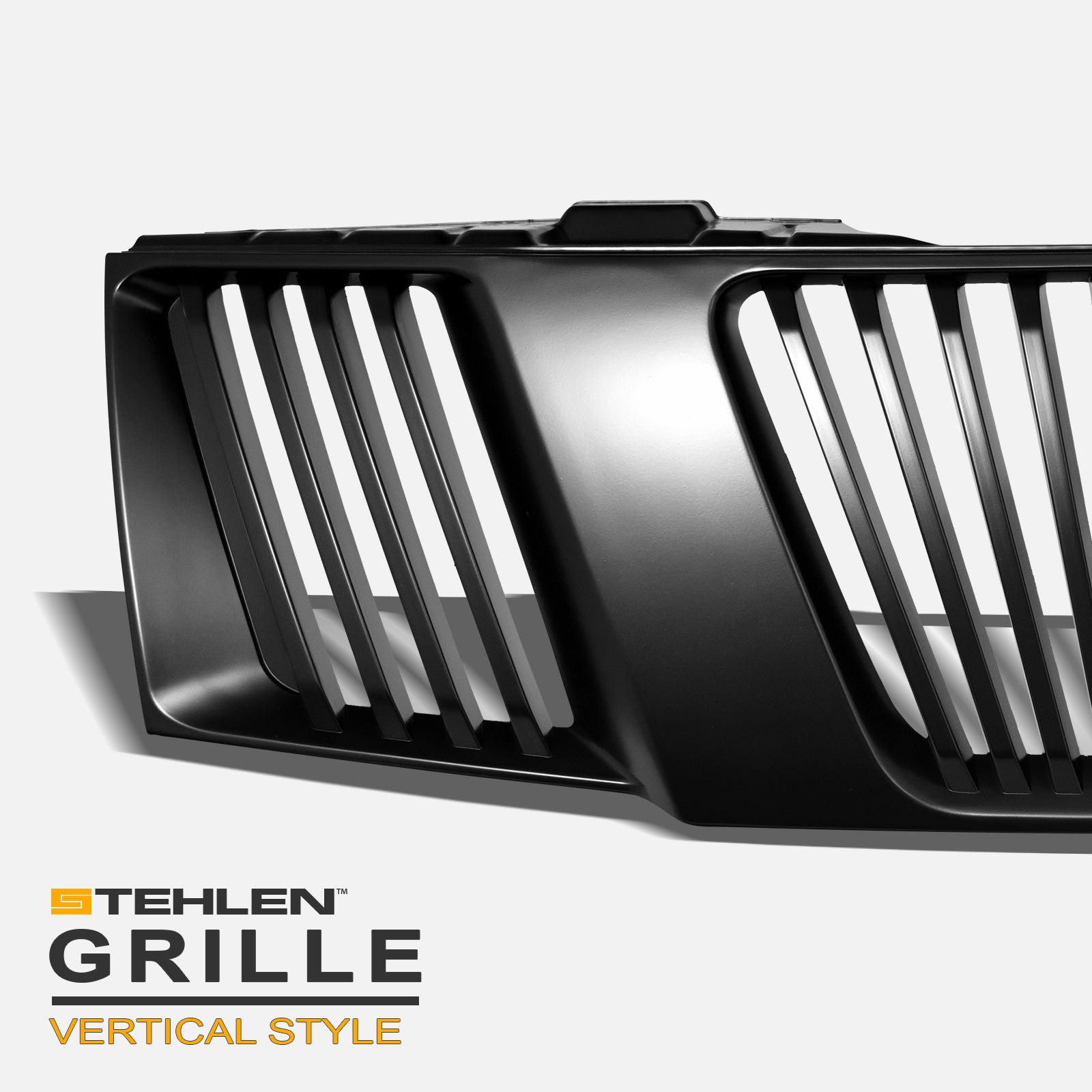 2005-2008 Nissan Frontier Pathfinder Vertical Front Grille Matte Black