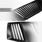 2005-2008 Nissan Frontier Pathfinder Vertical Front Grille Matte Black