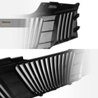 2005-2008 Nissan Frontier Pathfinder Vertical Front Grille Matte Black