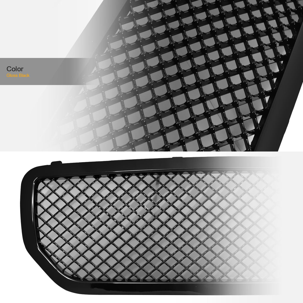 2005-2007 Dodge Magnum Front Grille - Matte Black GTS Style