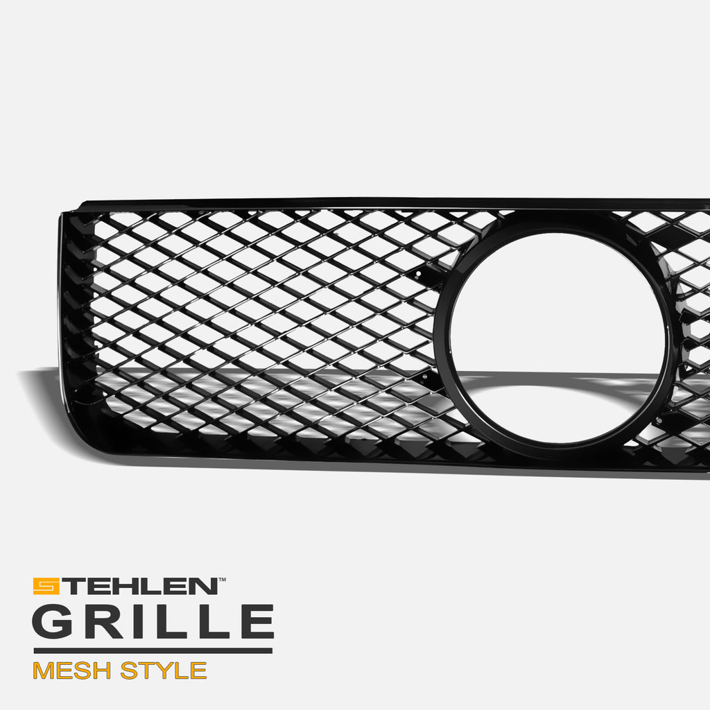 2005-2009 Ford Mustang GT Front Grille - Matte Black