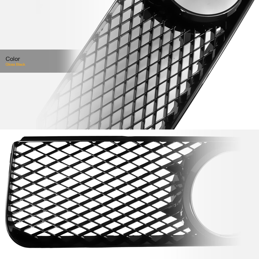 2005-2009 Ford Mustang GT Front Grille - Matte Black