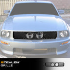 2005-2009 Ford Mustang GT Front Grille - Matte Black