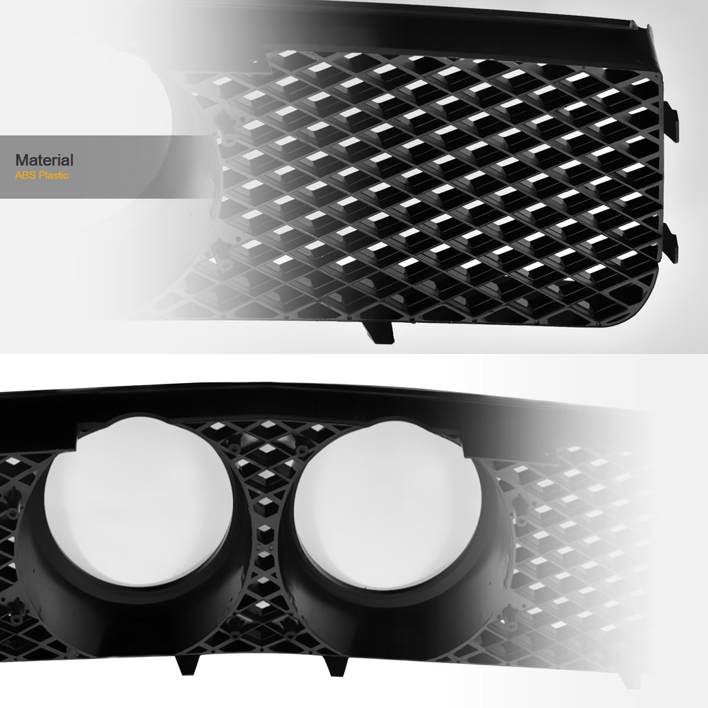 2005-2009 Ford Mustang GT Front Grille - Matte Black