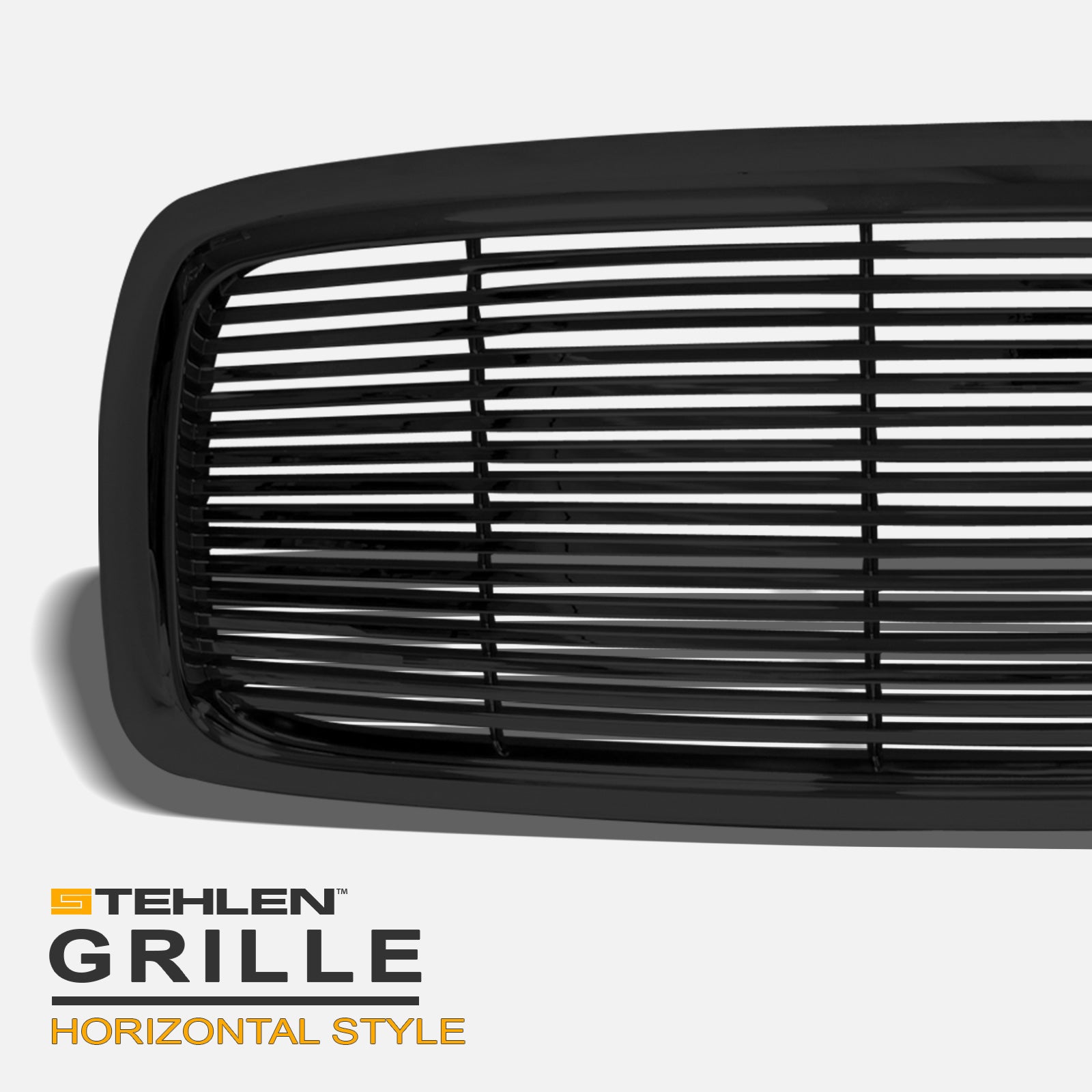 2002-2005 Dodge Ram 1500 2500 3500 Front Grille - Black