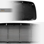 2002-2005 Dodge Ram 1500 2500 3500 Front Grille - Black