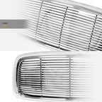 02-05 Dodge Ram 1500 2500 3500 Front Grille Chrome