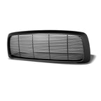 2002-2005 Dodge Ram 1500 2500 3500 Horizontal Front Grille Matte Black