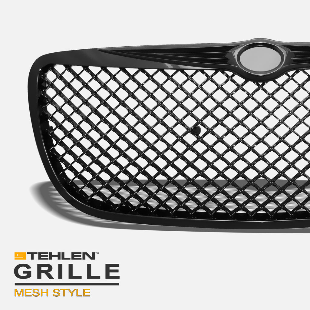 2004-2006 Chrysler Sebring Front Grille - Black Replacement