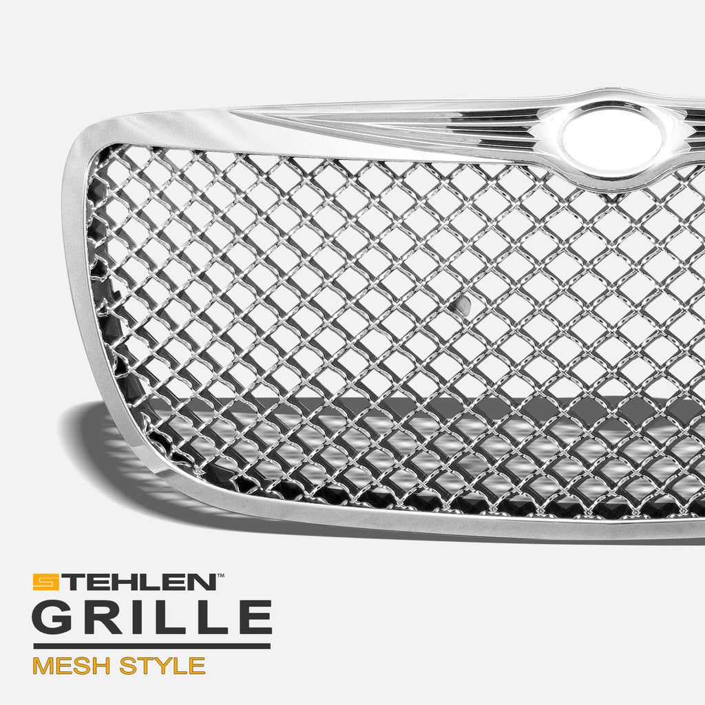2004-2006 Chrysler Sebring Front Grille - Chrome Mesh Style