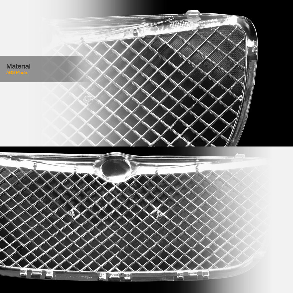 2004-2006 Chrysler Sebring Front Grille - Chrome Mesh Style