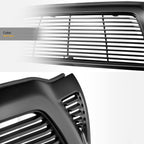2005-2011 Toyota Tacoma Horizontal Front Grille - Matte Black