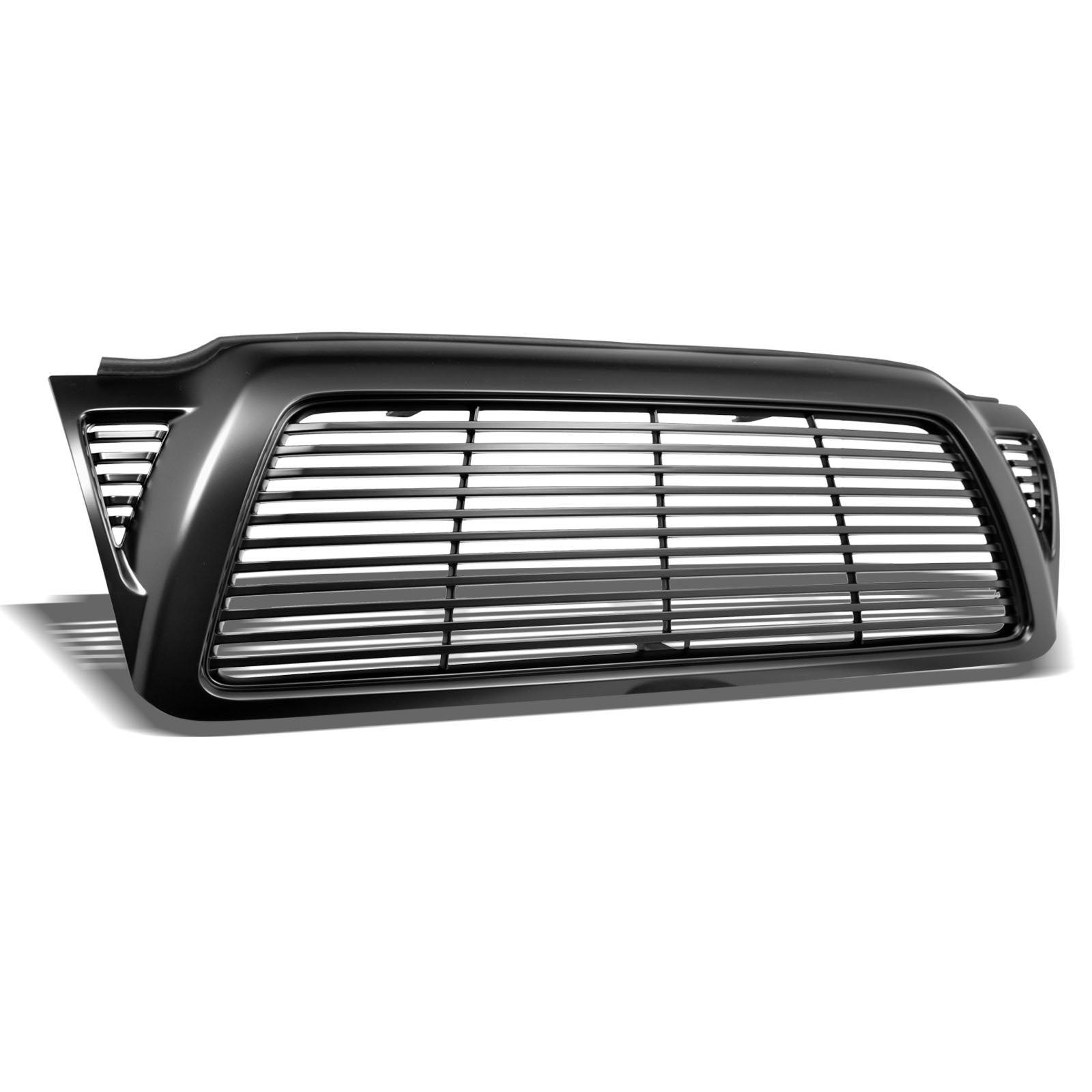 2005-2011 Toyota Tacoma Horizontal Front Grille - Matte Black