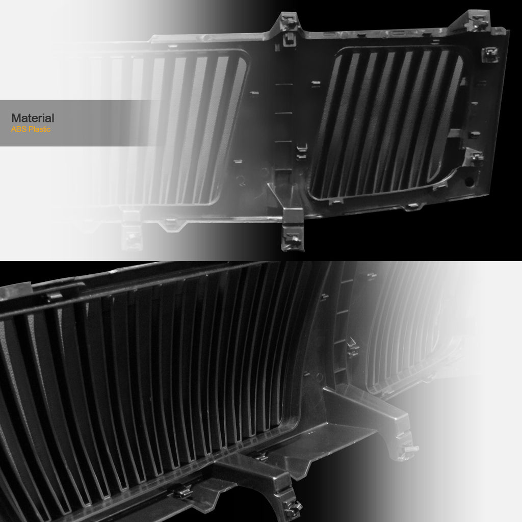 2004-2007 Nissan Titan Armada Front Grille - Matte Black
