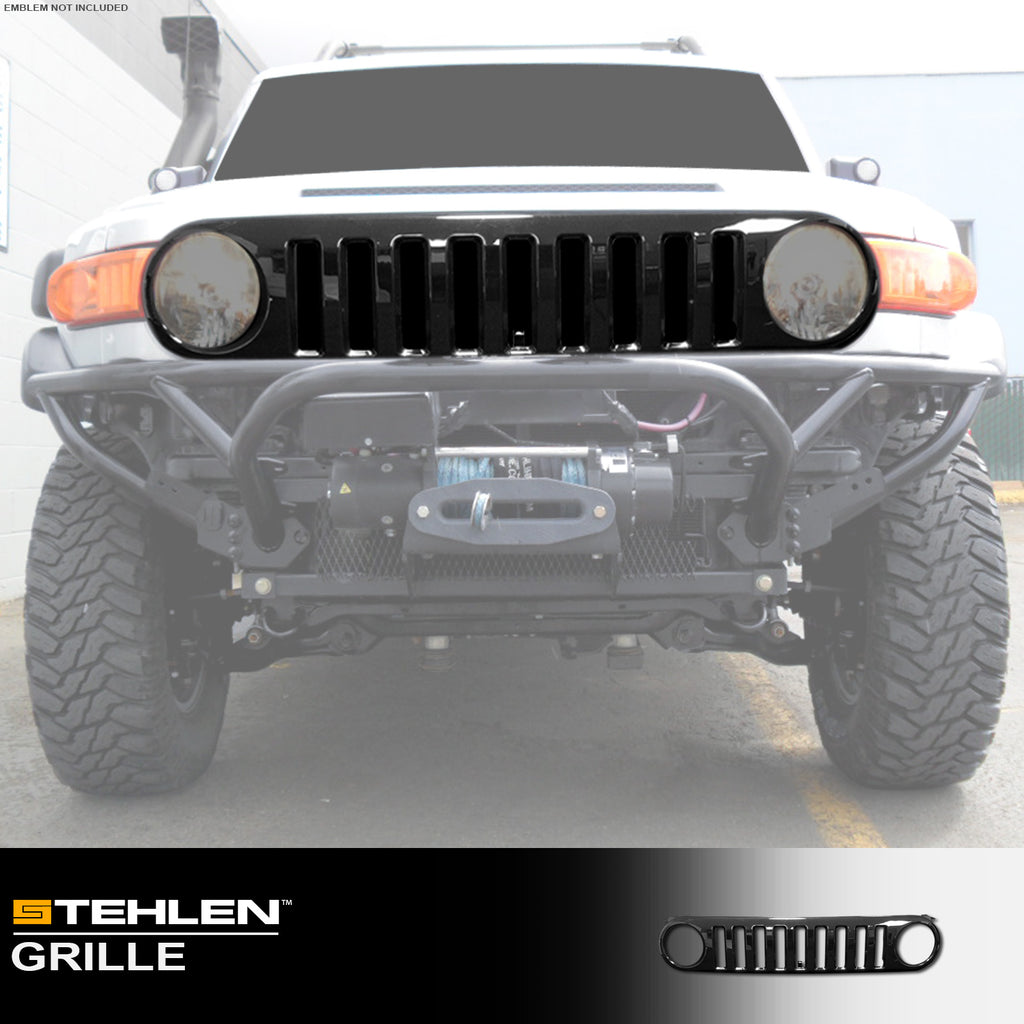 2007-2014 Toyota FJ Cruiser Front Grille - Matte Black