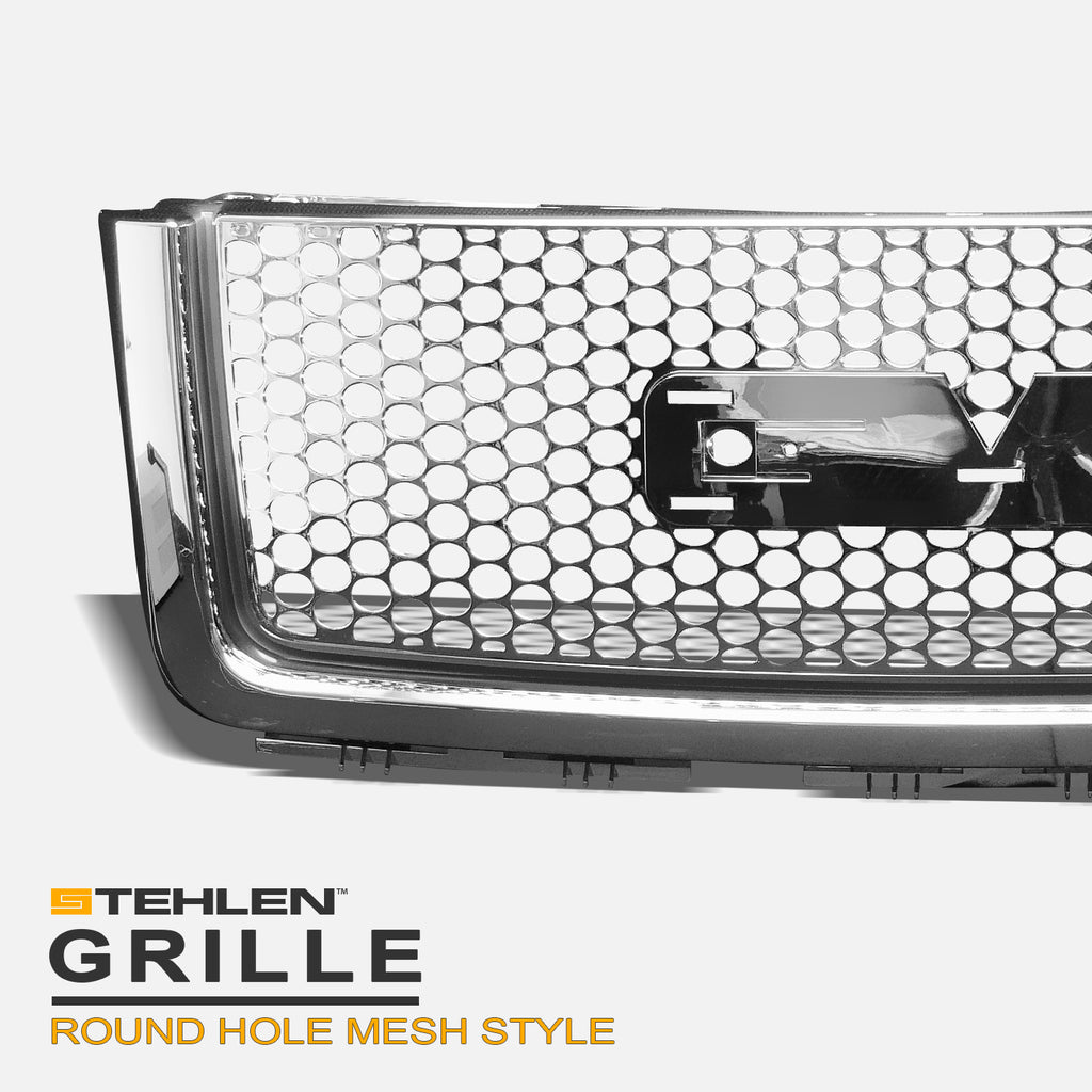 2007-2013 GMC Sierra 1500 Front Grille - Replacement Grill